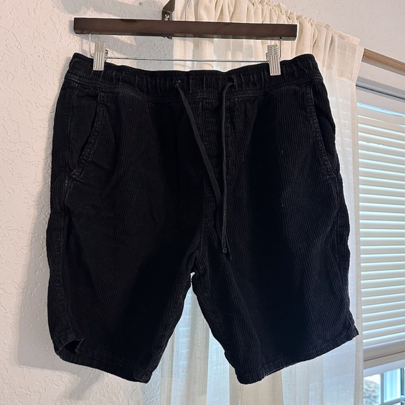Hollister Other - Hollister Black Corduroy Hybrid Shorts